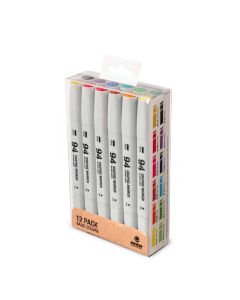 MTN Colours 94 Graphic Marker Classic 12 Pack