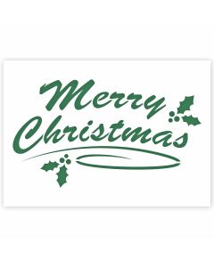 Merry Christmas Sjabloon in 3 maten
