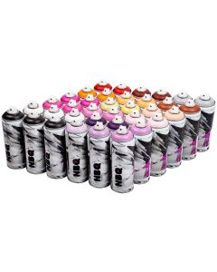 NBQ Slow Pro Spray Paint Beach Sunset pack van 36 kleuren