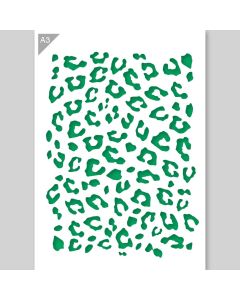 Luipaardprint Sjabloon - A3 Formaat