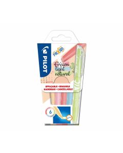 Pilot FriXion light natural markerset van 6