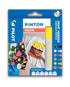 Pilot Pintor verfstiften neon set van 6