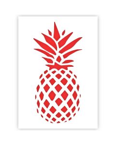 Ananas Sjabloon in 3 maten