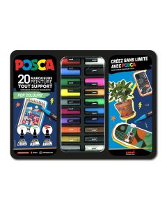 Posca Pop Colours set – 20 stuks