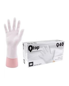 Qtop Q40 Witte Nitril Handschoenen 100x