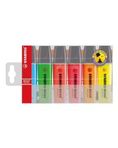 STABILO BOSS Original Highlighter Marker set van 6