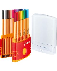 STABILO fineliner point 88 ColorParade set van 20