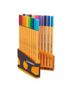 STABILO fineliner point 88 ColorParade set van 20