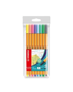 STABILO fineliner point 88 set van 8