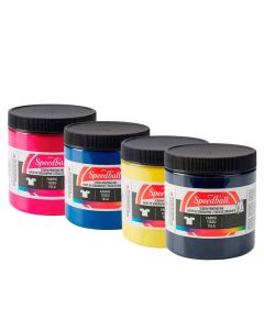 Speedball Acrylic Zeefdruk Inkt set van 4 primaire kleuren