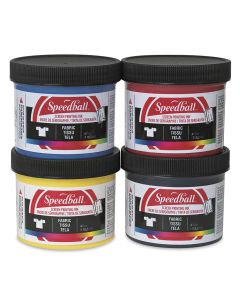 Speedball Zeefdruk inkt set van 4 kleuren