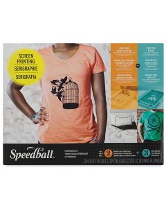 Speedball complete zeefdruk kit voor textiel