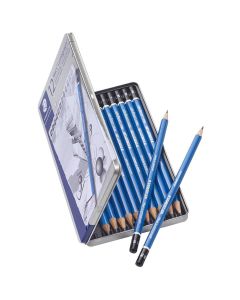 Staedtler Mars Lumograph 100 set van 12 potloden (6B-4H)