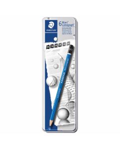 Staedtler Mars Lumograph 100 set van 6 potloden