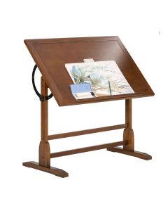 Studio Design Vintage Tekentafel - Rustiek Eikenhout