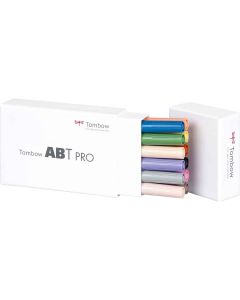 Tombow ABT PRO Marker Manga Schonen set van 12 kleuren