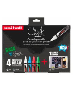 Uni-ball Chalk Marker Family Planner Kit