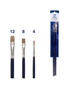 Van Gogh olie & acrylverf penselen set van 3 stuks - Serie 234