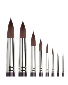 Winsor & Newton Galeria Acrylverf Penseel - rond met lange steel