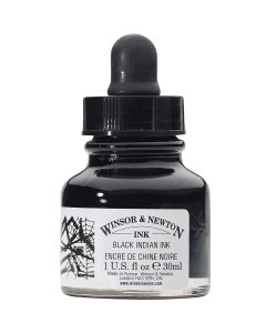 Winsor & Newton Oostindische Inkt - pipetflesje 30ml