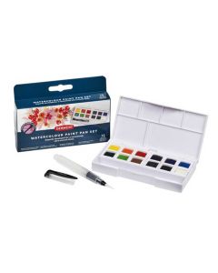 Derwent Watercolour Paint Pan 12 Set
