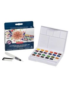 Derwent Watercolour Paint Pan 24 Set