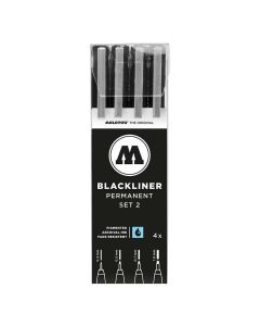 Molotow Blackliner 4x marker set 2