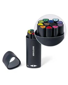 Molotow Sketcher Graphic Marker kit 1 - 12 stuks