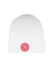 Mr. Serious Pink Dot Fat Beanie