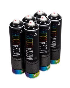 MTN Mega Colors - 6x Zwart Pakket