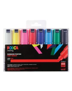 Posca PC-8K 8mm 8x Marker Set