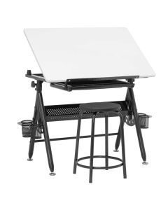 Studio designs Stiletto Craft Tekentafel met kruk 