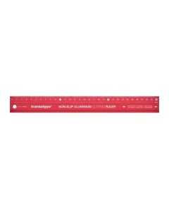 Transotype 30cm Aluminium Liniaal