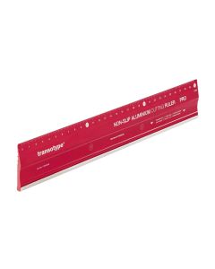 Transotype 30cm Pro Aluminium Snijliniaal