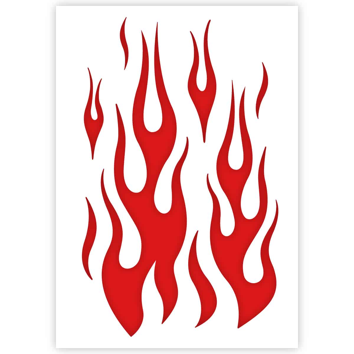 Vlammen Sjabloon online kopen bij Suitup Art Supplies