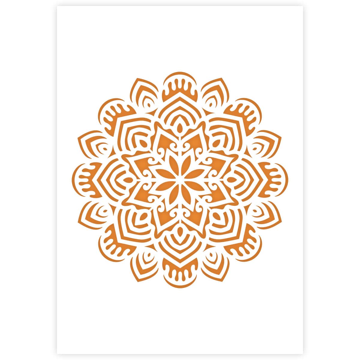Omleiden rekenkundig op gang brengen Mandala sjabloon in 3 maten online kopen bij Suitup Art Supplies