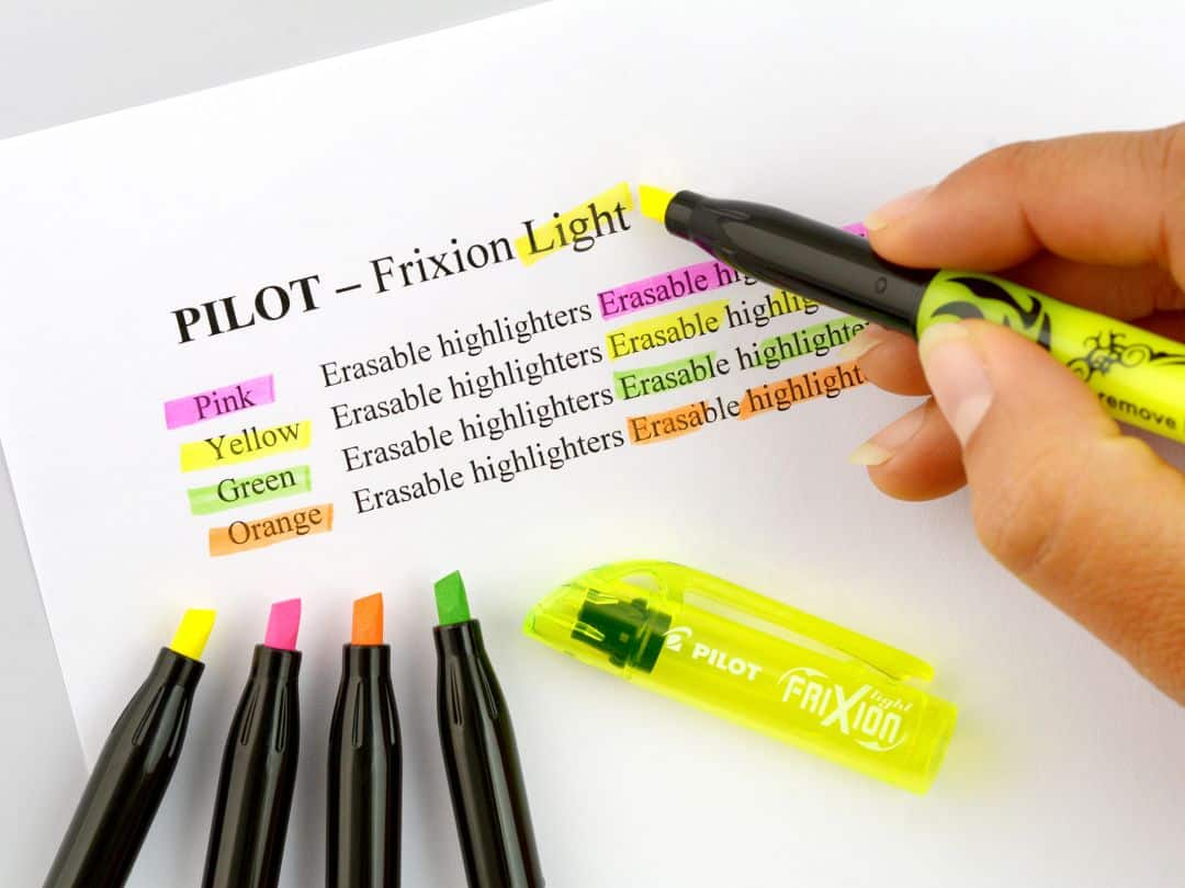Frixion Light, de nieuwe manier van highlighten!