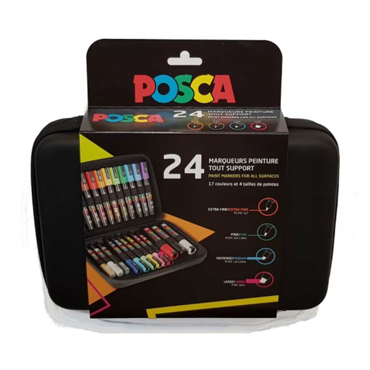 Posca markers etui met 24 verschillende - Suitup - Art Supplies