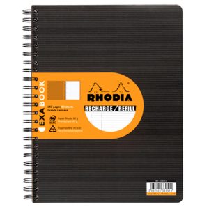 Rhodia ExaBook Refill - A4+ Zwarte lijnen