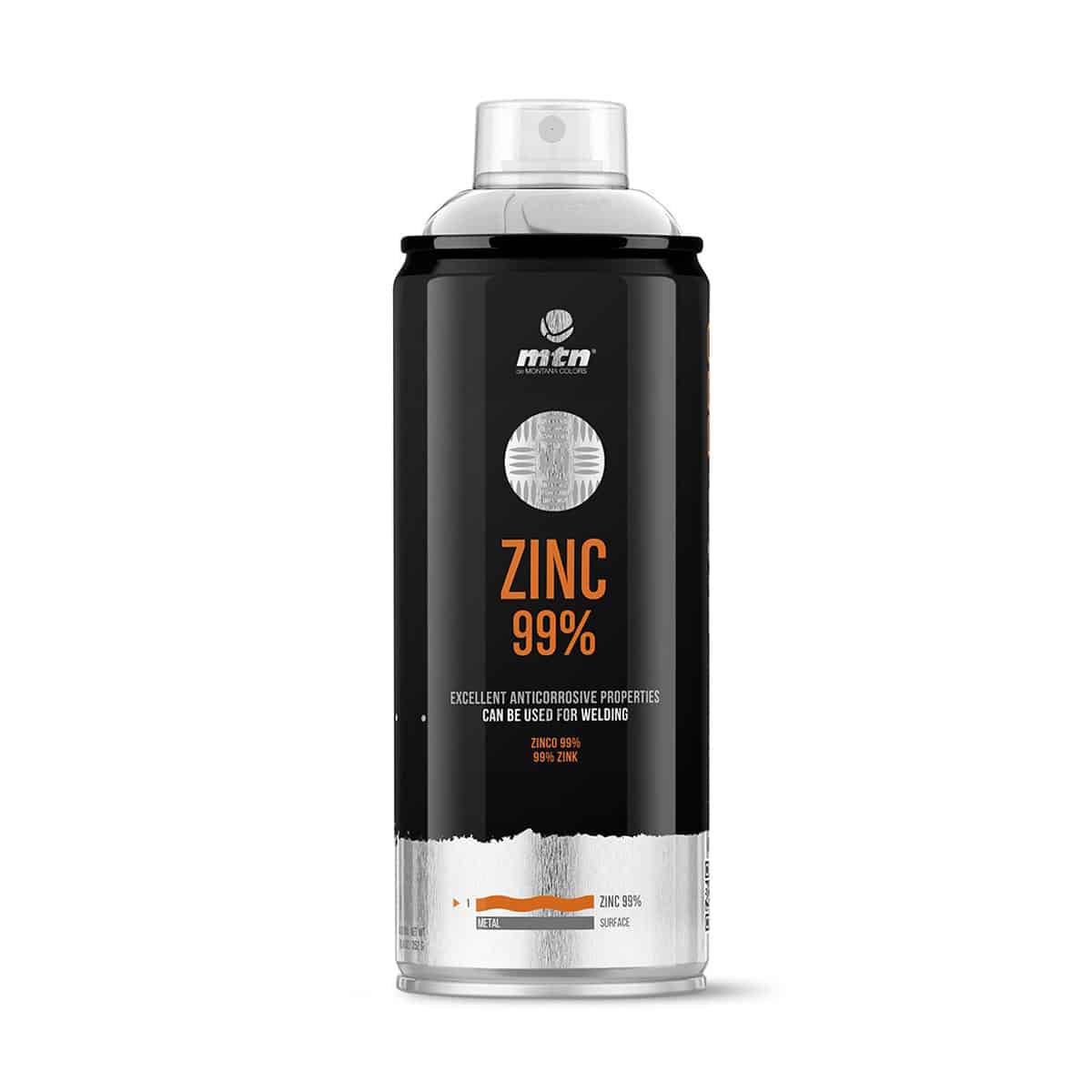vacature zeewier Snikken MTN PRO 99% Zink Primer Spray - Suitup - Art Supplies