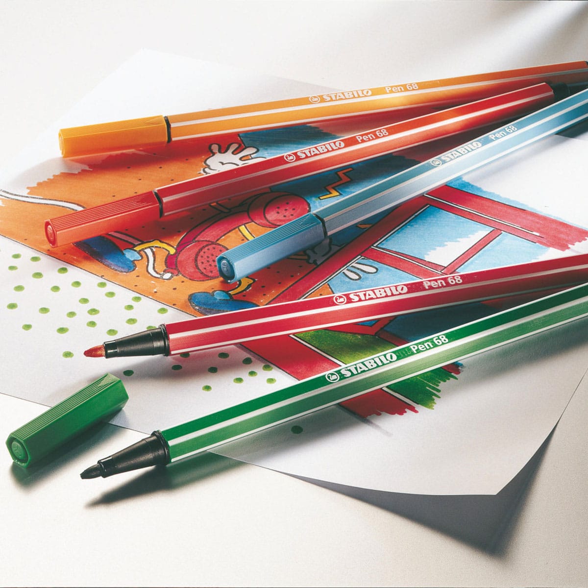 winnen importeren Bekwaamheid STABILO Pen 68 viltstiften set van 50 - Suitup - Art Supplies