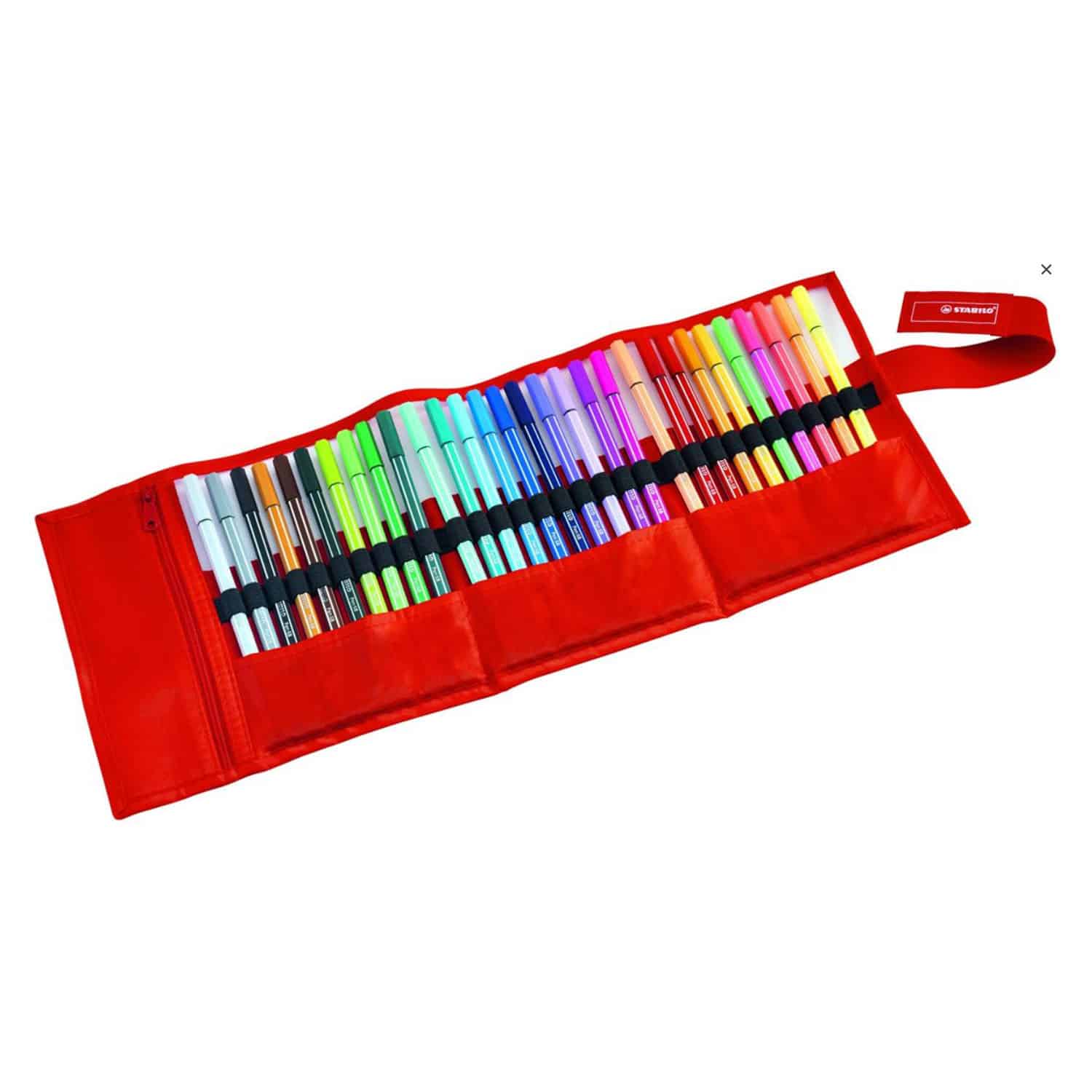 Seizoen Zullen overzee STABILO Pen 68 roletui met 30 kleuren - Suitup - Art Supplies