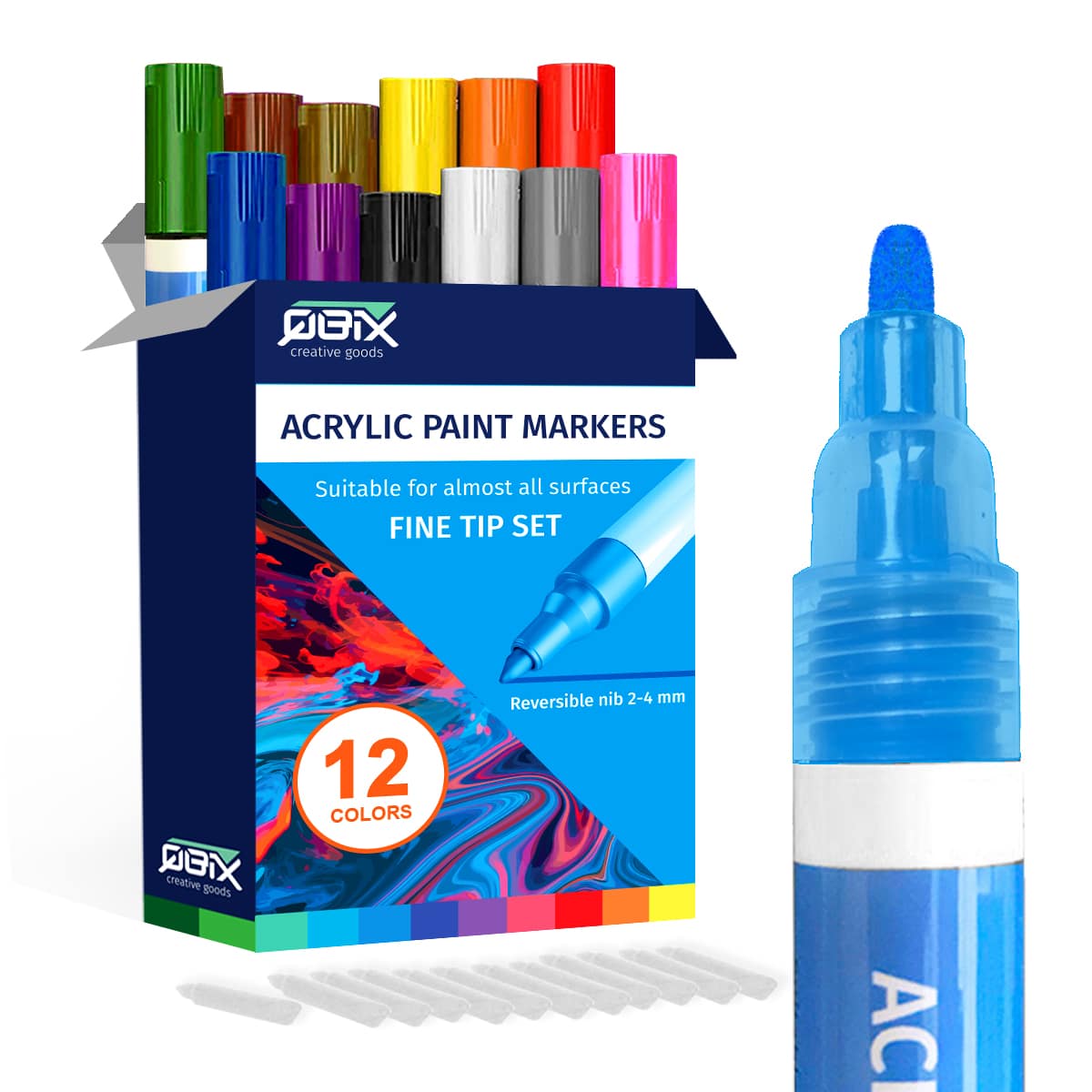 QBIX Paint Marker Set kopen bij Art Supplies