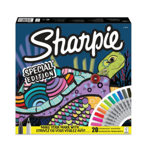 Sharpie special edition schildpad fine point set - 14 markers + 6 fineliners