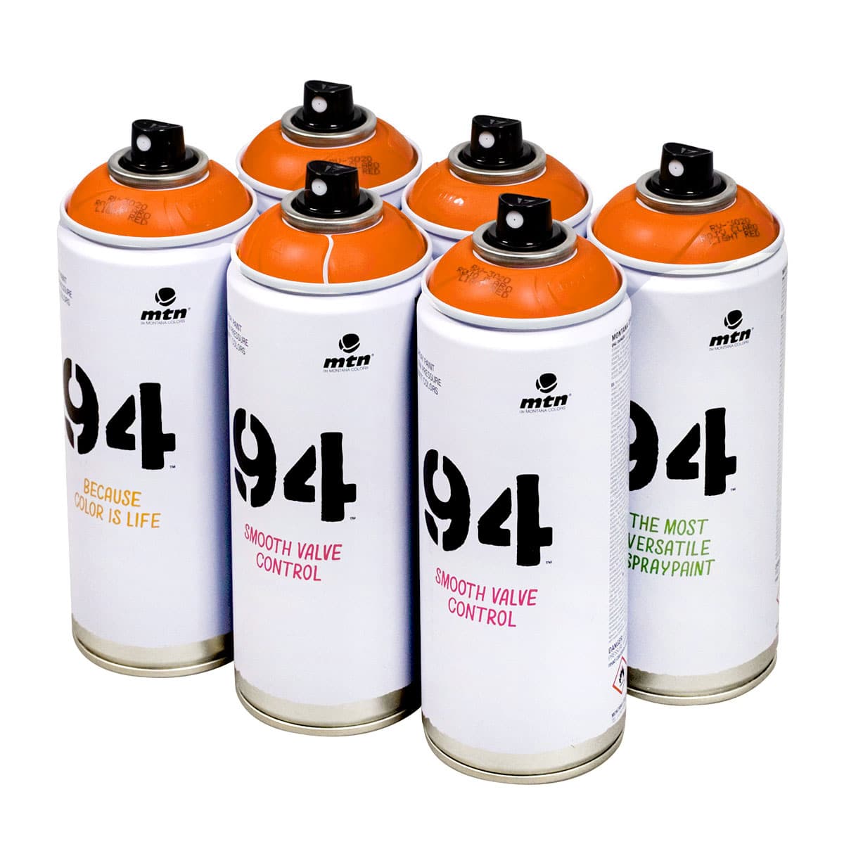 MTN 94 spuitbussen per 6 - Spray paint kopen bij Suitup Art Supplies