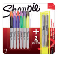 Sharpie Permanente Marker set met diverse kleuren 12+2 gratis