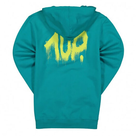 1UP Hoodie "Fire Extinguisher" - mint trui 1UP crew