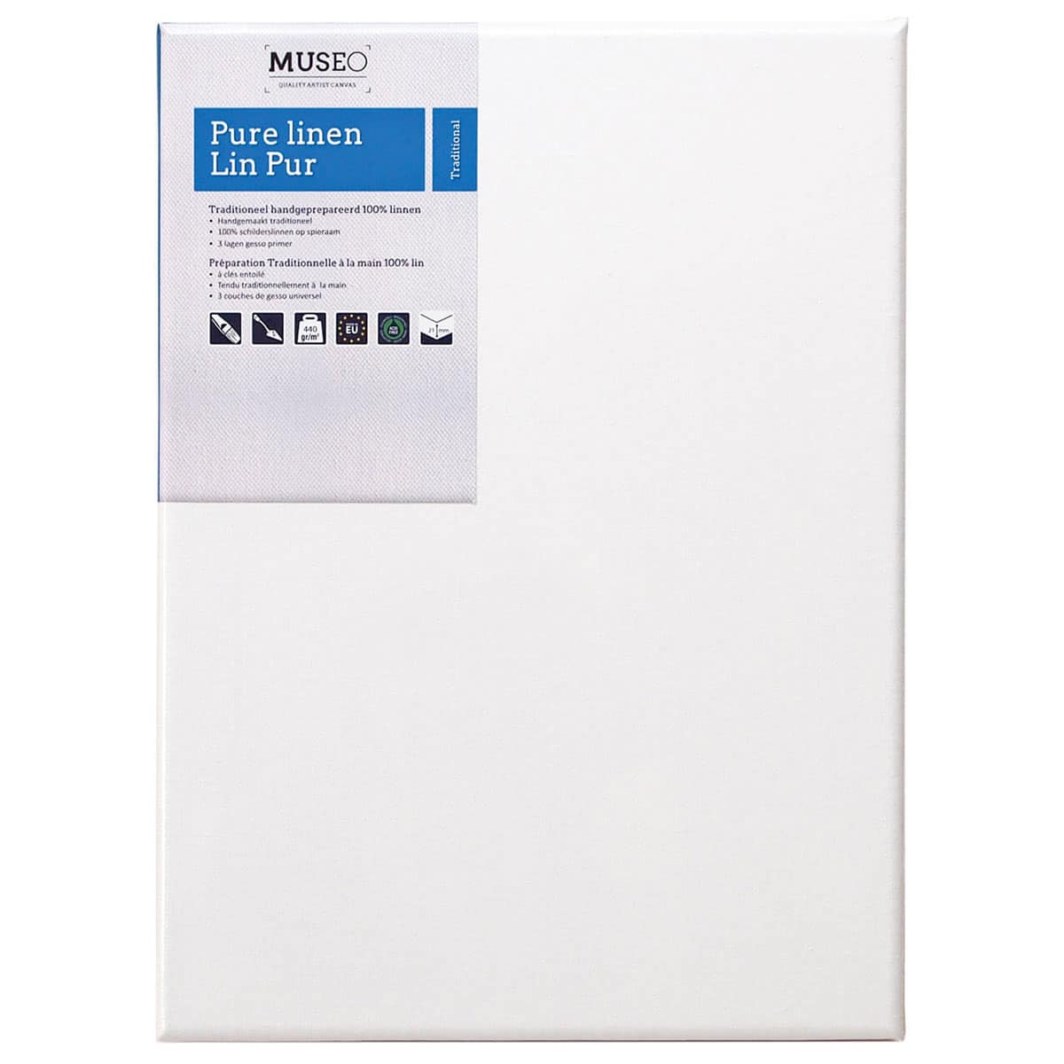 laat staan rol Standaard MUSEO 15x15cm Schilderdoek Linnen – 21mm - Suitup - Art Supplies