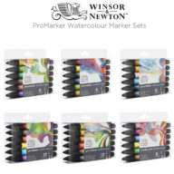 Winsor & Newton Promarker Watercolour Floral Tones 6pc I Markers