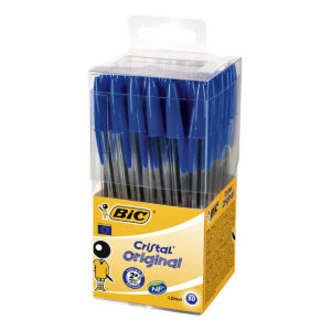 BIC balpennen set van 50 stuks blauw